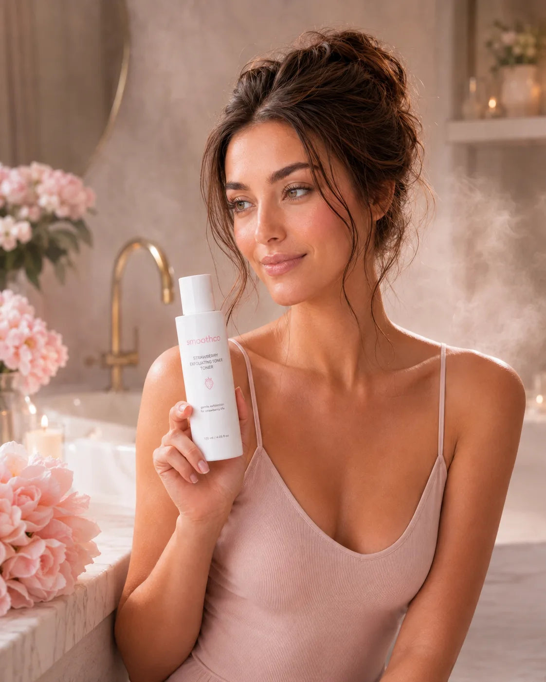 Smoothco toner with strawberries