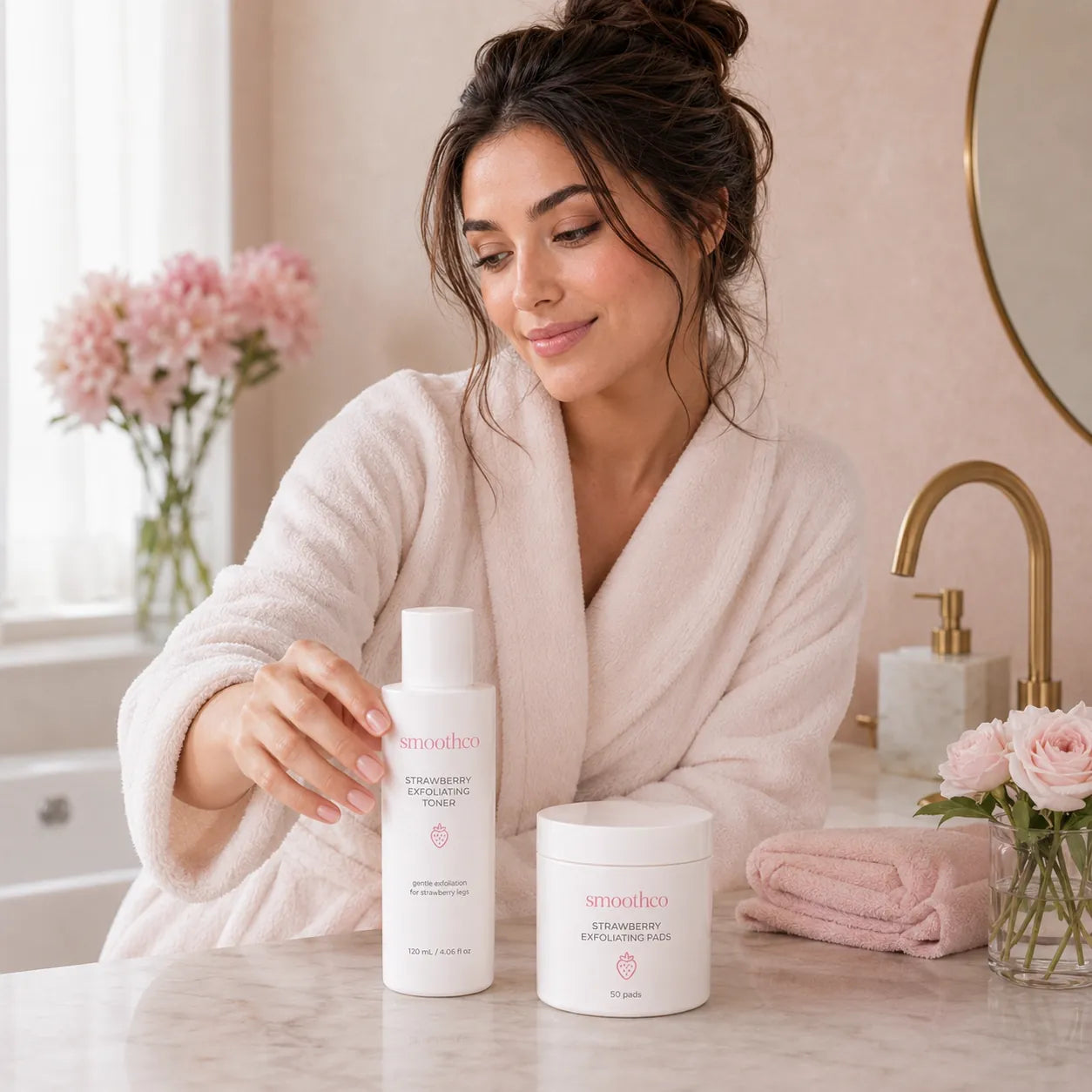 Smoothco body-care routine