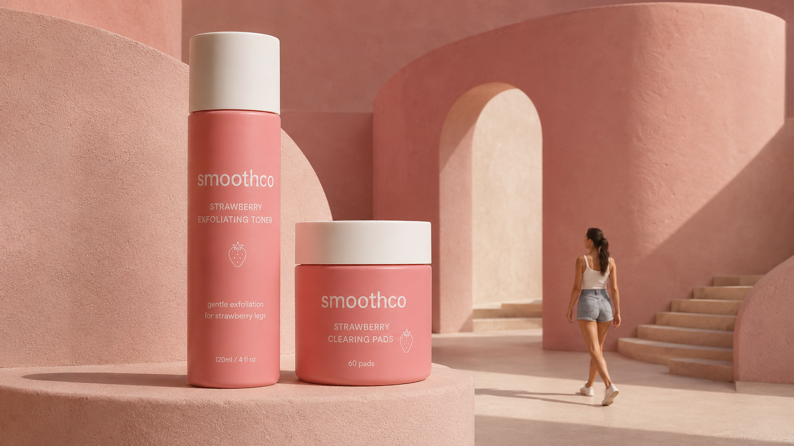 Smoothco toner and clearing pads